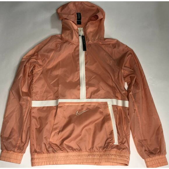 Nike DNA Jacket Mens Pink Half Zip Color Block Outdoor Active Wear BV9358 606 S - Picture 9 of 12